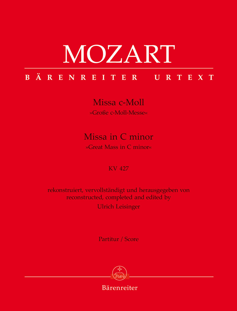 Missa in C minor K. 427 "Great Mass in C minor" [Score]