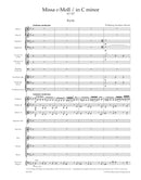 Missa in C minor K. 427 "Great Mass in C minor" [Score]
