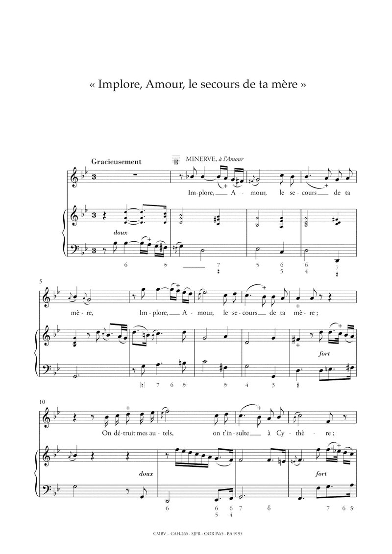 Airs d'opera / Operatic arias: Soprano and Mezzo-soprano （ヴォーカル・スコア）