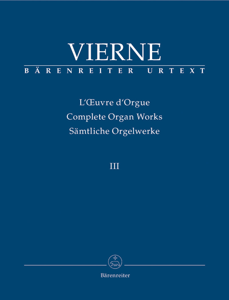 Complete Organ Works, Vol. 3: Symphony no. 3, op. 28