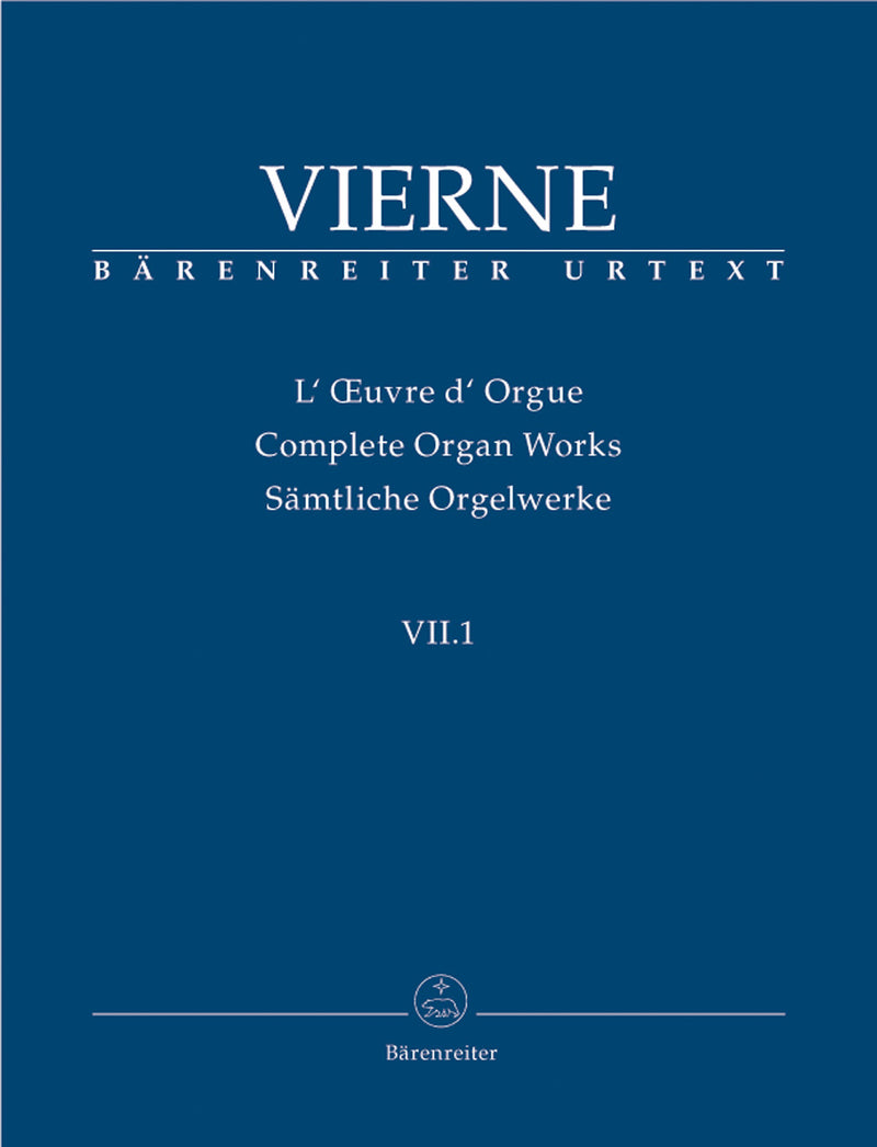 Complete Organ Works, Vol. 7.1: Pièces de Fantaisie en quatre suites, Livre I, op. 51