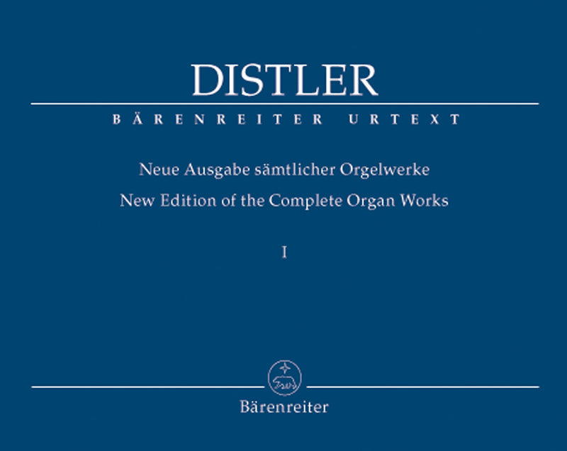New Edition of the Complete Organ Works, Vol. 1: Die großen Partiten op. 8