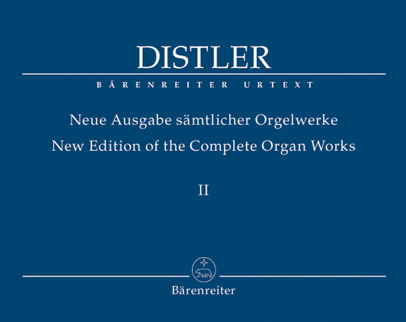 New Edition of the Complete Organ Works, Vol. 2: Kleine Orgelchoralbearbeitungen op. 8,Nr. 3 und einzeln überlieferte Choralbearbeitungen