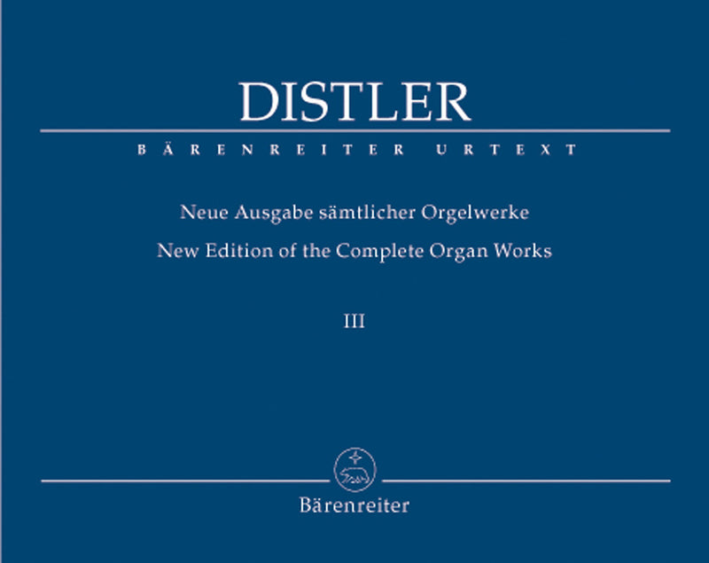 New Edition of the Complete Organ Works, Vol. 3: Dreißig Spielstücke / Orgelsonate (Trio) op. 18, 1+2