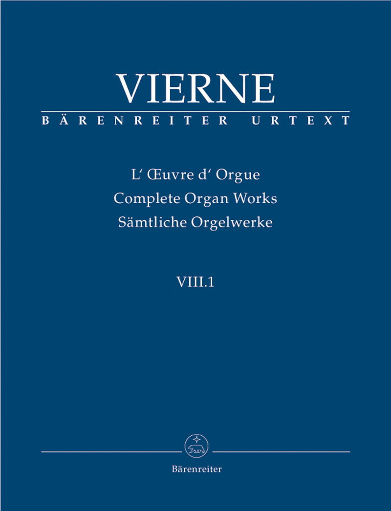 Complete Organ Works, Vol. 8.1: Pièces en style libre en deux livres, Livre I, op. 31