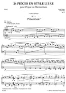 Complete Organ Works, Vol. 8.1: Pièces en style libre en deux livres, Livre I, op. 31