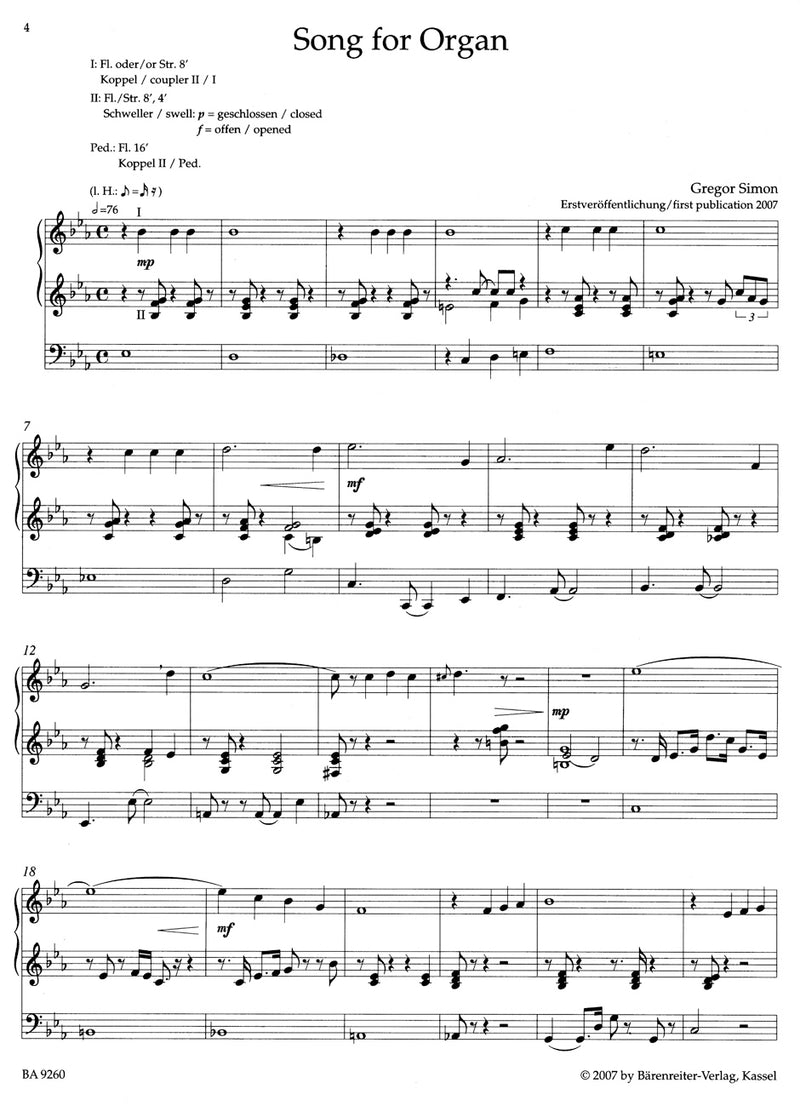 Jazz Inspirations for Organ - for Church Services and Concerts, vol. 3
