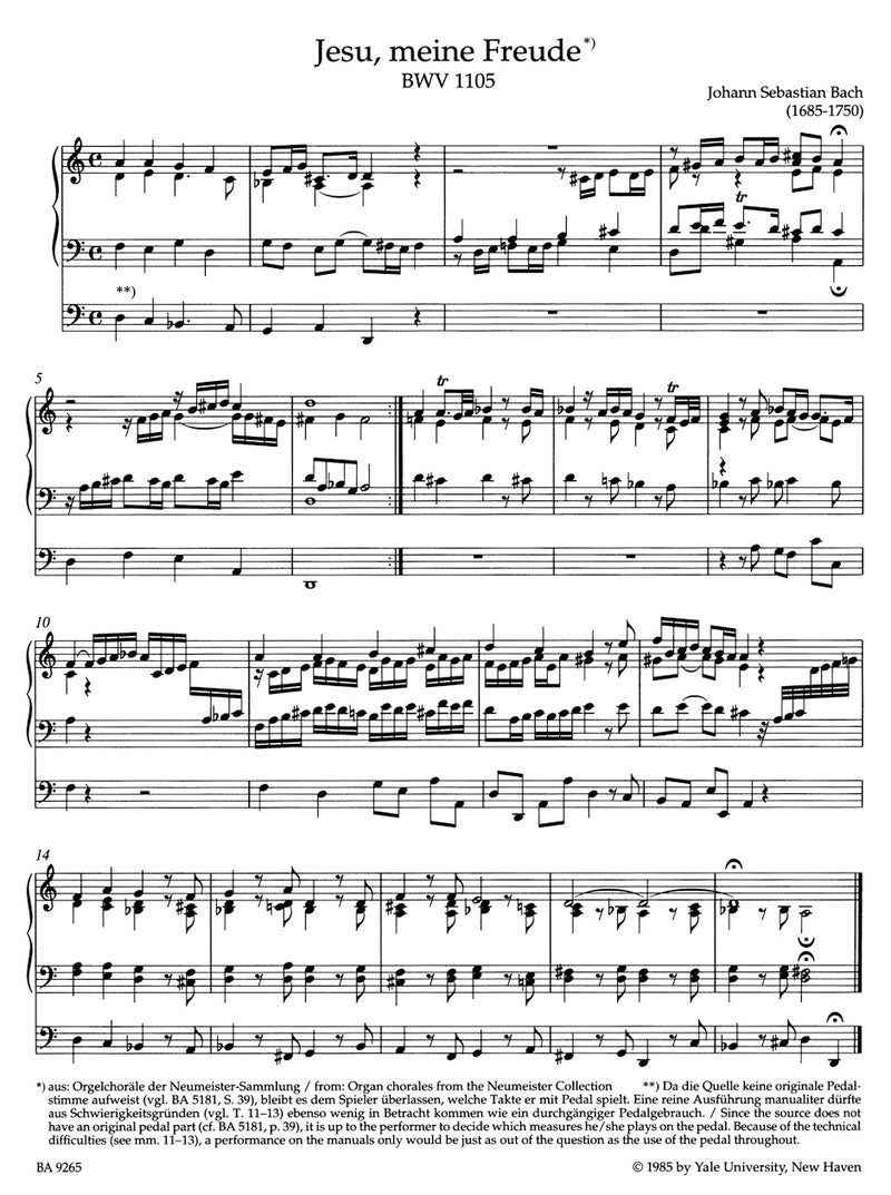 Orgelmusik zum Abendmahl = Organ music for communion