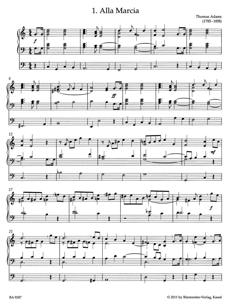 Sonntagsorgel, Vol. 1: Festive music, fugues, trios