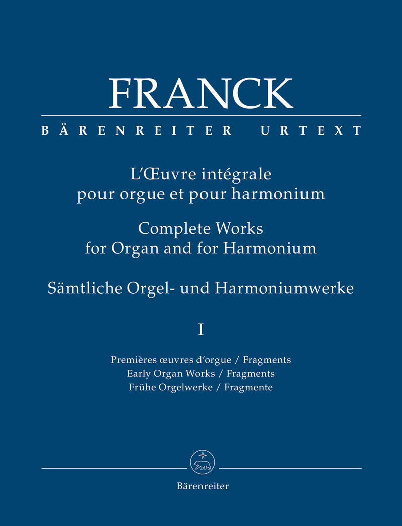 Premières oeuvres d'orgue = Early organ works & Fragments