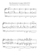 Premières oeuvres d'orgue = Early organ works & Fragments / Franck (Bärenreiter)