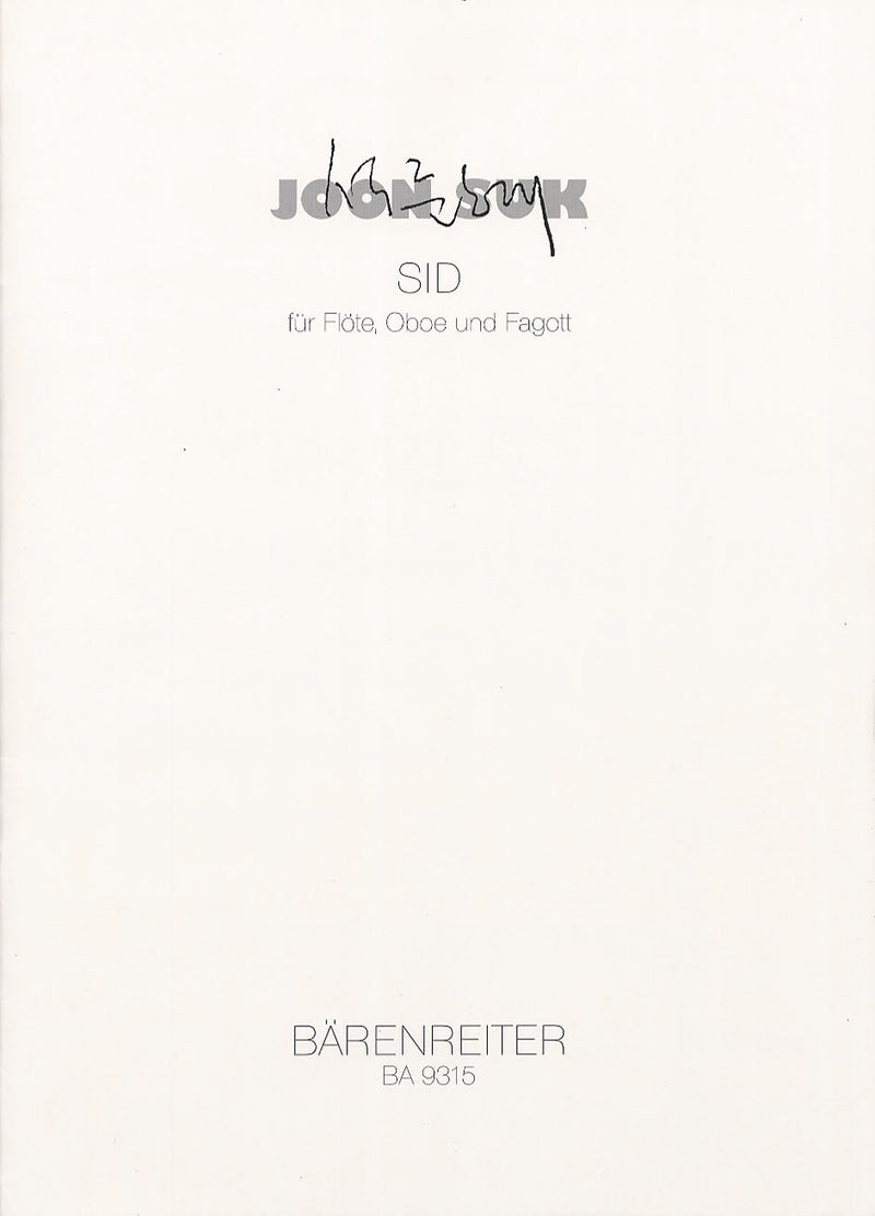 Sid for Flute, Oboe and Bassoon