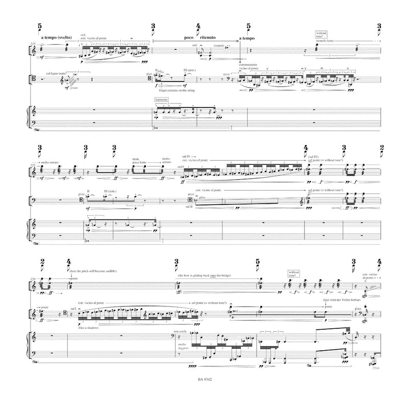 svelto for violin, Violoncello and Piano (2006)