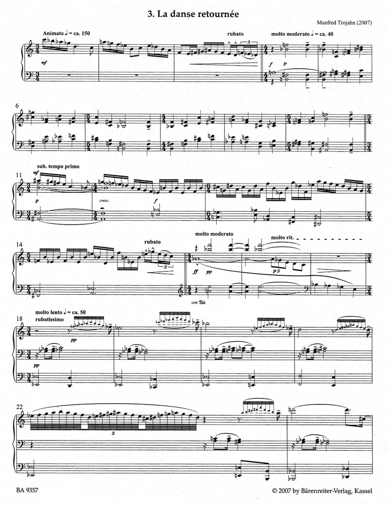 Deux nouveaux Préludes pour Piano (2006)