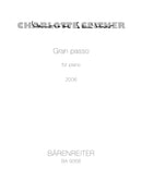 Gran Passo for Piano (2006)