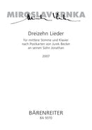 Dreizehn Lieder