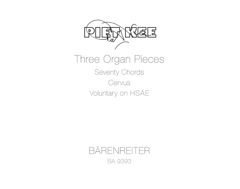 Three organ pieces