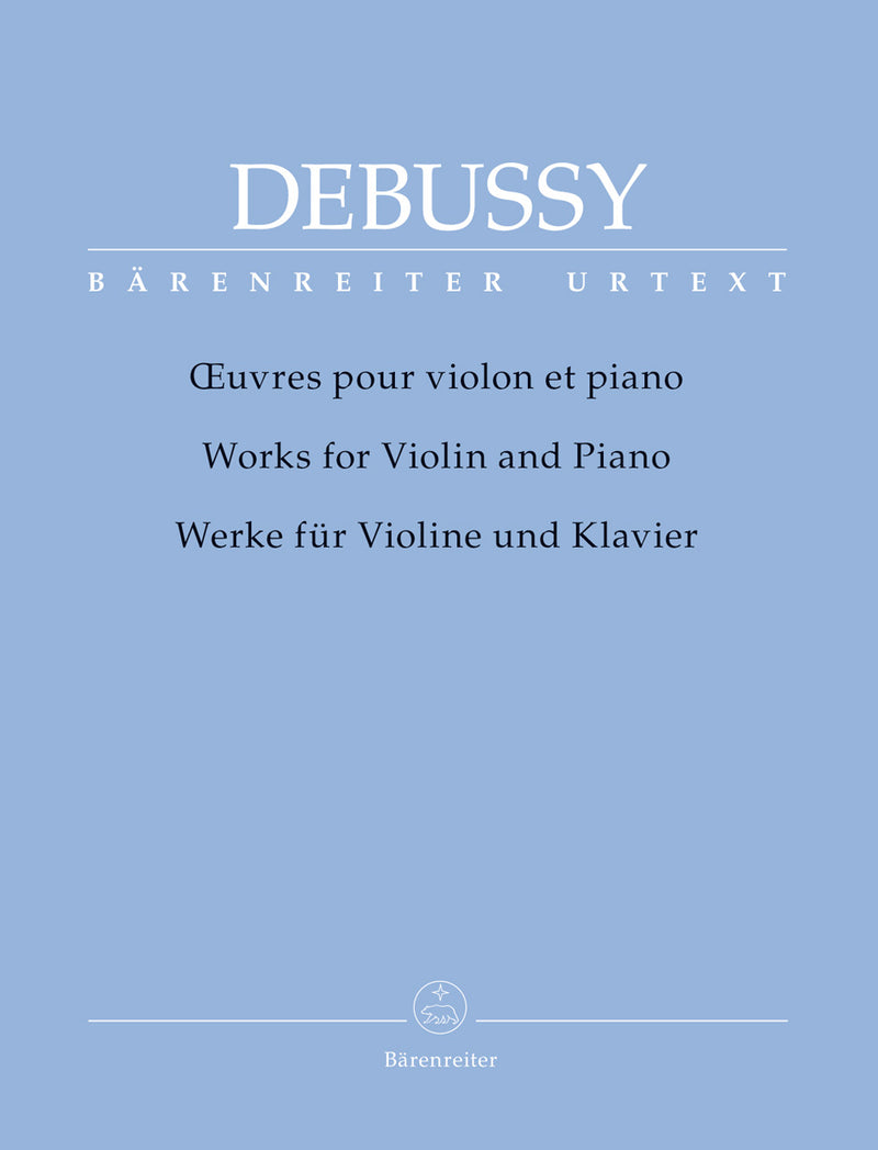 Works for Violin and Piano [Performance Score(s), Part(s)]
