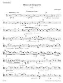 Messe de Requiem op. 48 (Version of 1900) [cello1 part]
