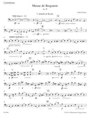 Messe de Requiem op. 48 (Version of 1900) [double bass part]