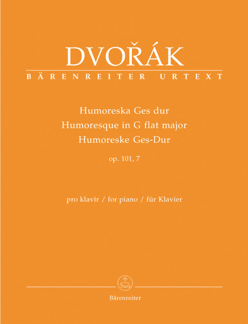Humoresque G-flat major op. 101, 7