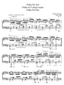 Polkas für Klavier