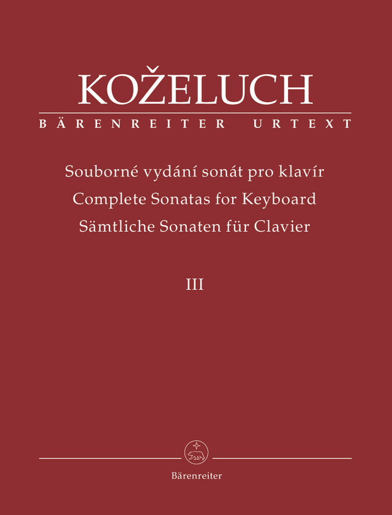 Complete Sonatas for Keyboard, vol. 3