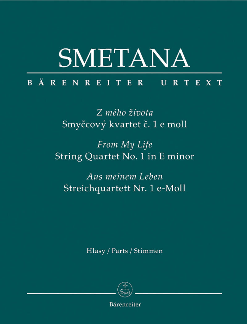 String Quartet No. 1 E minor "Aus meinem Leben" [set of parts]