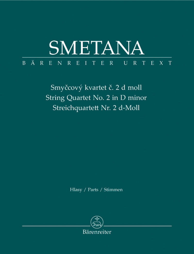 String Quartet No. 2 D minor [set of parts]