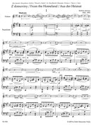 From the Homeland / Z domoviny for Violin and Piano