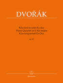 Piano Quartet E-flat major op. 87 [Performance score, set of parts]