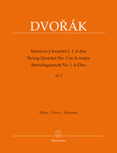 String Quartet Nr. 1 A major op. 2 [set of parts]