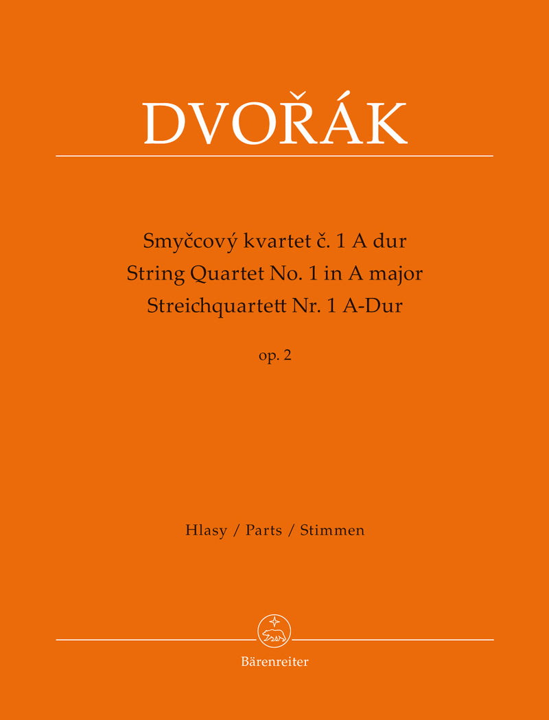 String Quartet Nr. 1 A major op. 2 [set of parts]