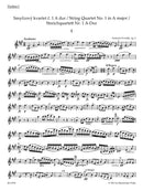 String Quartet Nr. 1 A major op. 2 [set of parts]