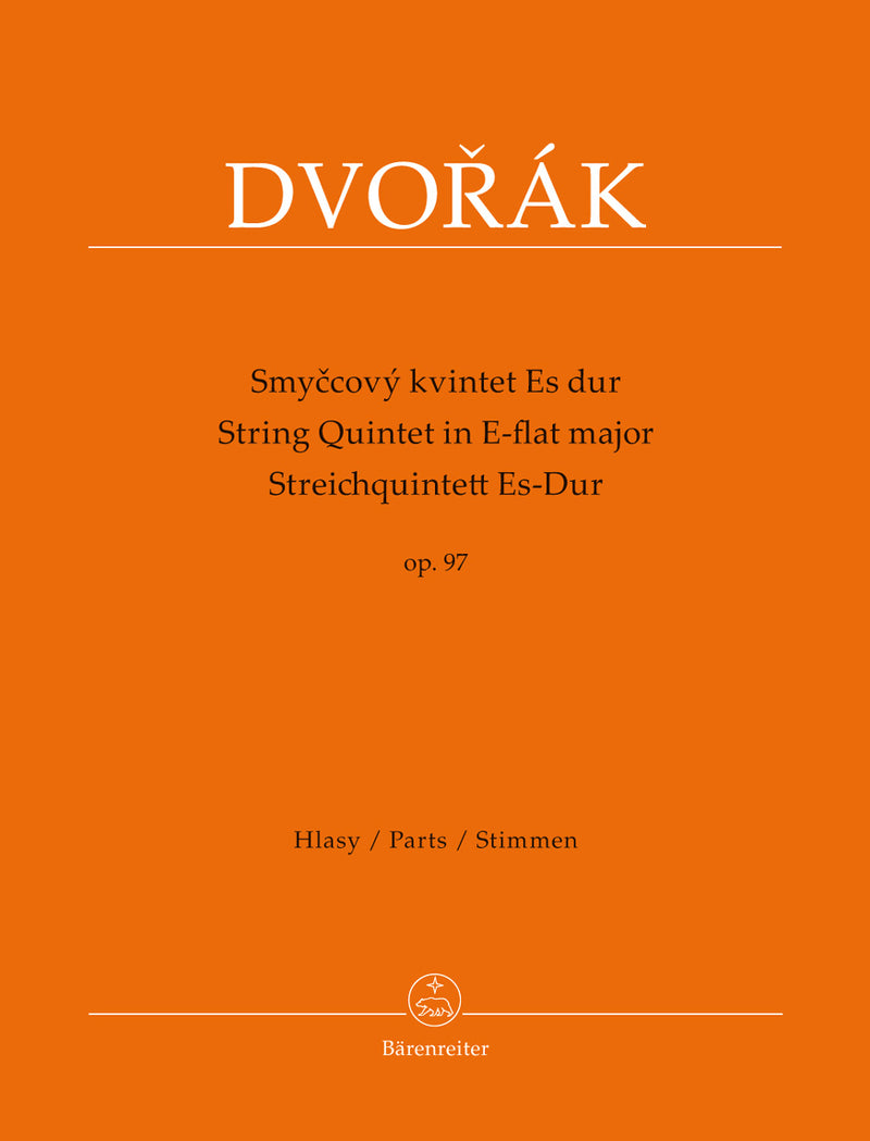 String Quintet E-flat major op. 97 [set of parts]