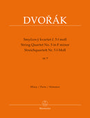 String Quartet Nr. 5 F minor op. 9 [set of parts]