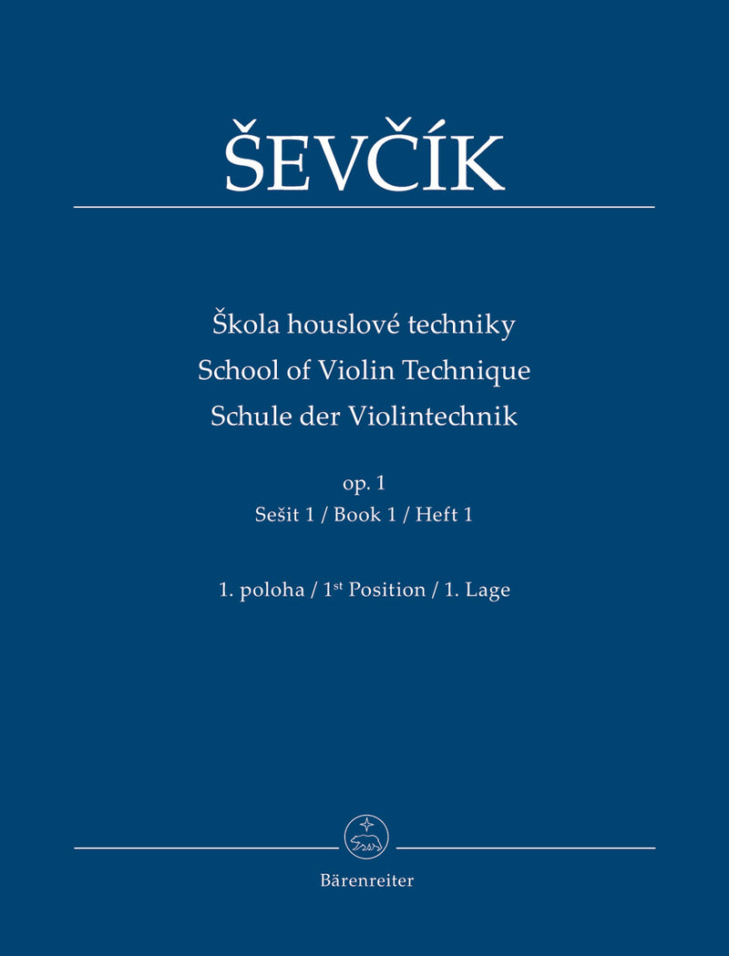 School of Violin Technique op. 1, vol. 1