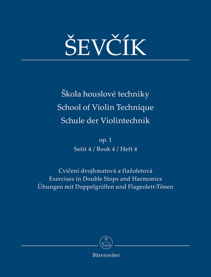School of Violin Technique op. 1, vol. 4
