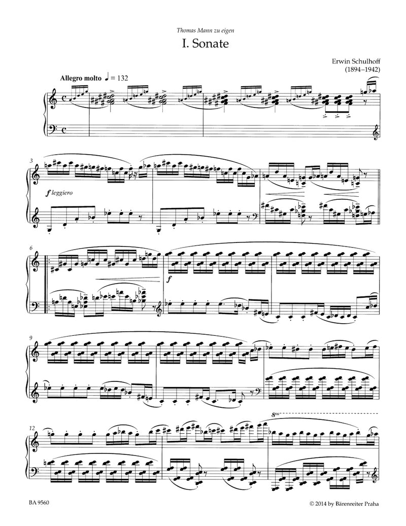 Sonatas for Piano, Nos. 1-3