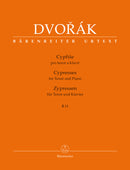 Cypriše (Cypresses) for Tenor and Piano
