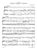 Cypriše (Cypresses) for Tenor and Piano