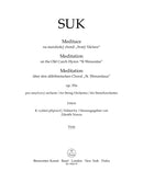 Meditation über den altböhmischen Choral "St. Wenzeslaus" für Streichorchester op. 35a [viola part]