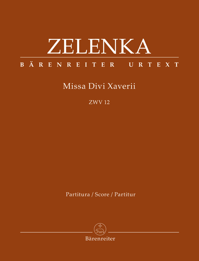 Missa Divi Xaverii ZWV 12 [score]