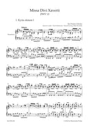 Missa Divi Xaverii ZWV 12 （ヴォーカル・スコア）