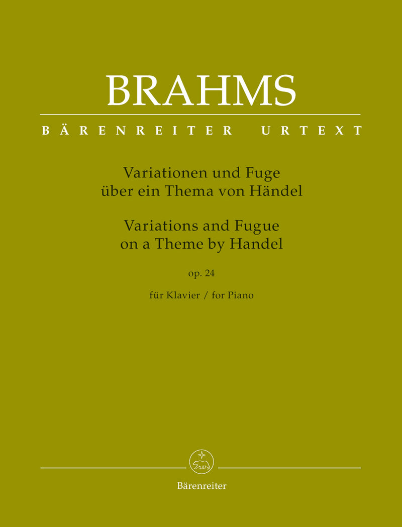 Variations and Fugue on a Theme by Handel for Piano op. 24