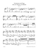 Variations and Fugue on a Theme by Handel for Piano op. 24