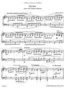 Pavane for a Dead Princess for piano