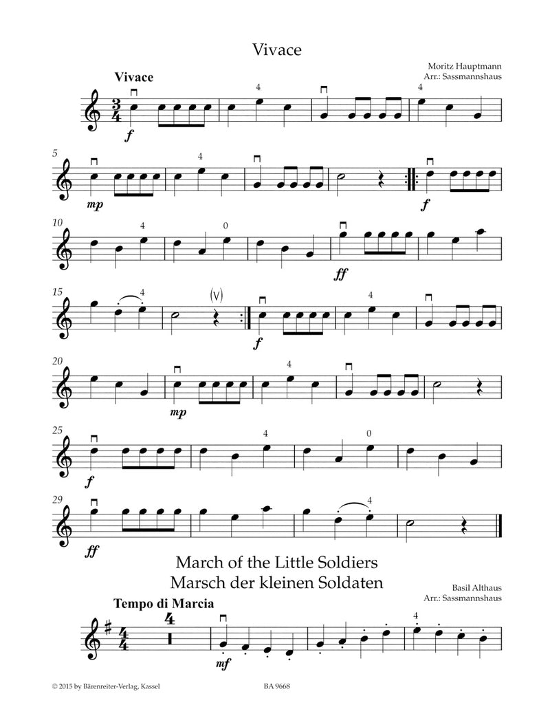 Violin Recital Album First Position, vol. 1