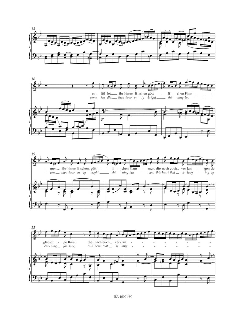 Wie schön leuchtet der Morgenstern BWV 1（ヴォーカル・スコア）