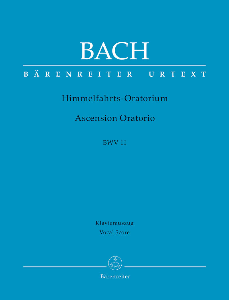 Himmelfahrts-Oratorium BWV 11（ヴォーカル・スコア）
